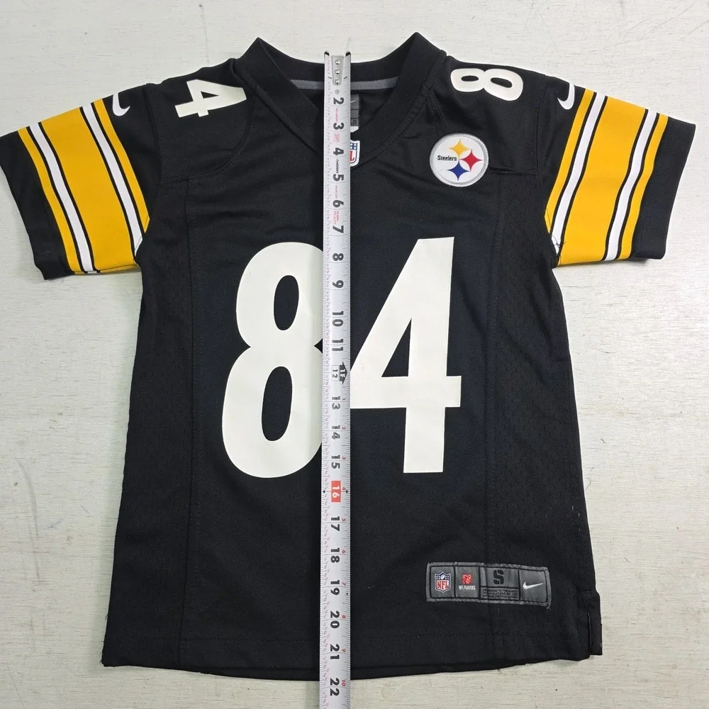 Antonio Brown Pittsburgh Steelers #84 Nike NFL Jersey Youth Small (8) Black VG